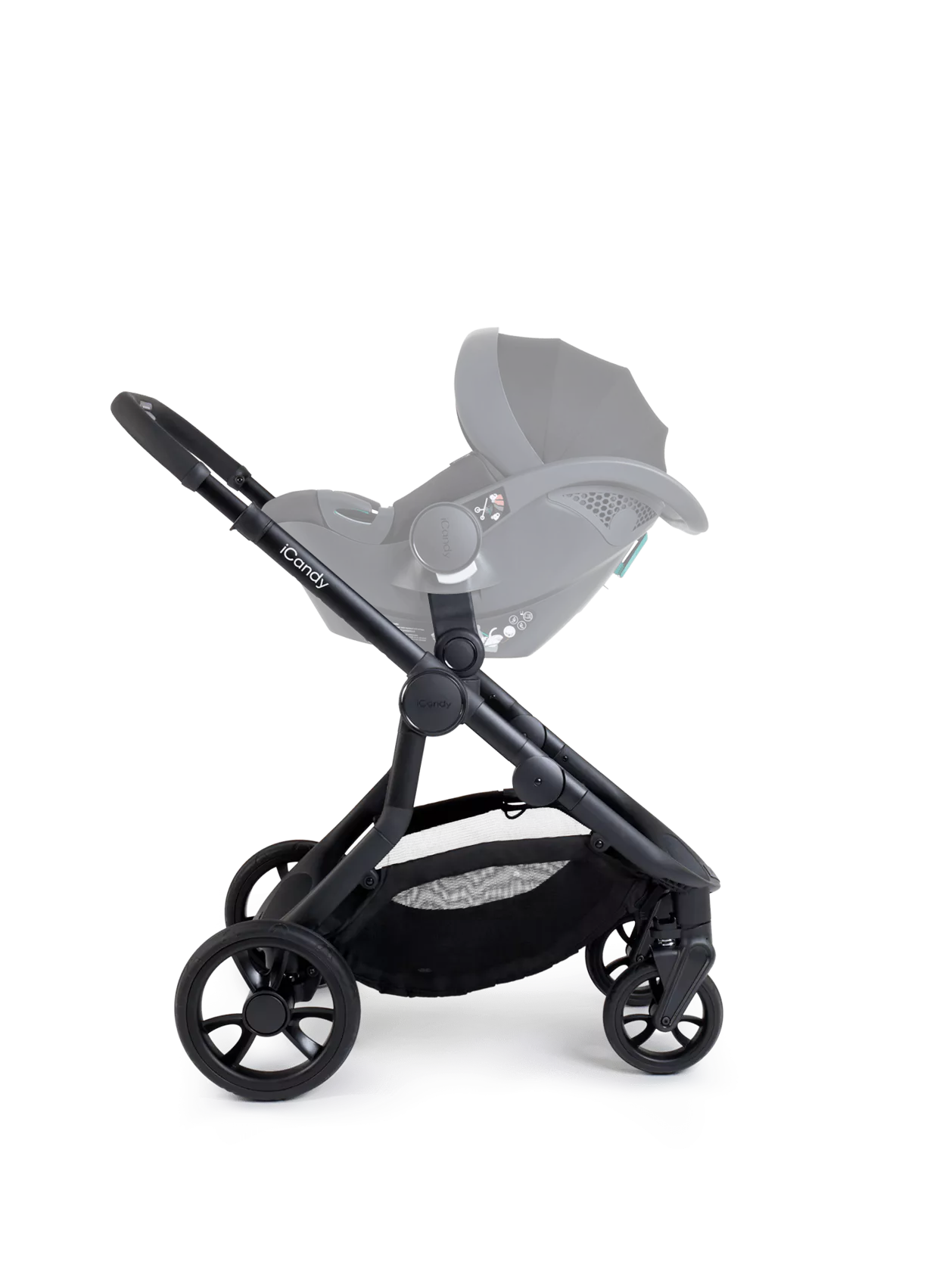 Icandy Orange 4 Pushchair Bundle - Jet, Fossil