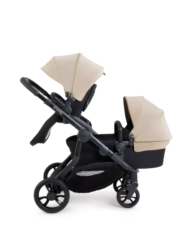 Icandy Orange 4 Pushchair Bundle - Jet, Latte