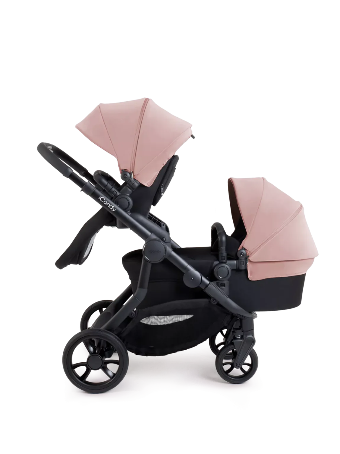 Icandy Orange 4 Pushchair Bundle - Jet, Rose