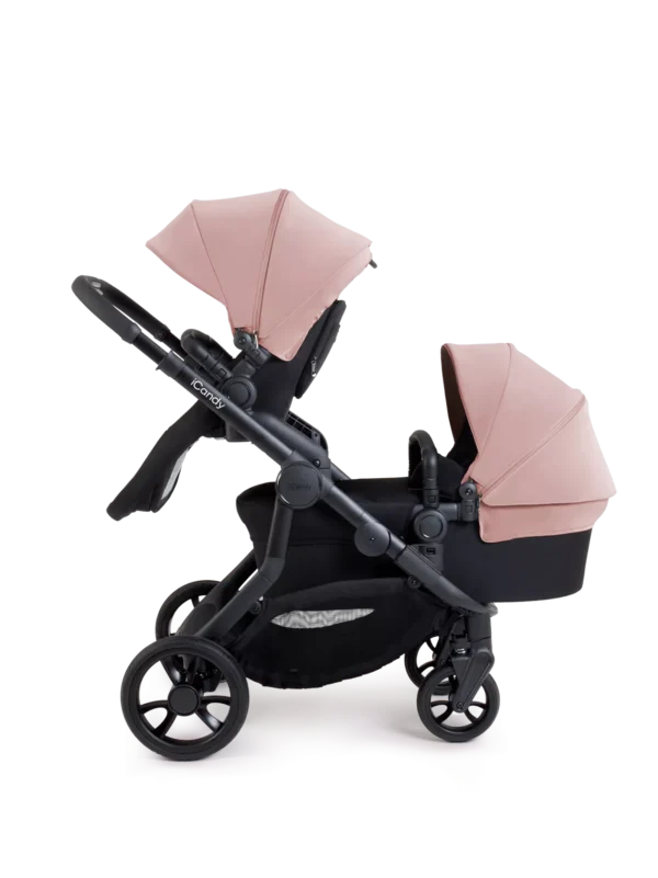 Icandy Orange 4 Pushchair Bundle - Jet, Rose