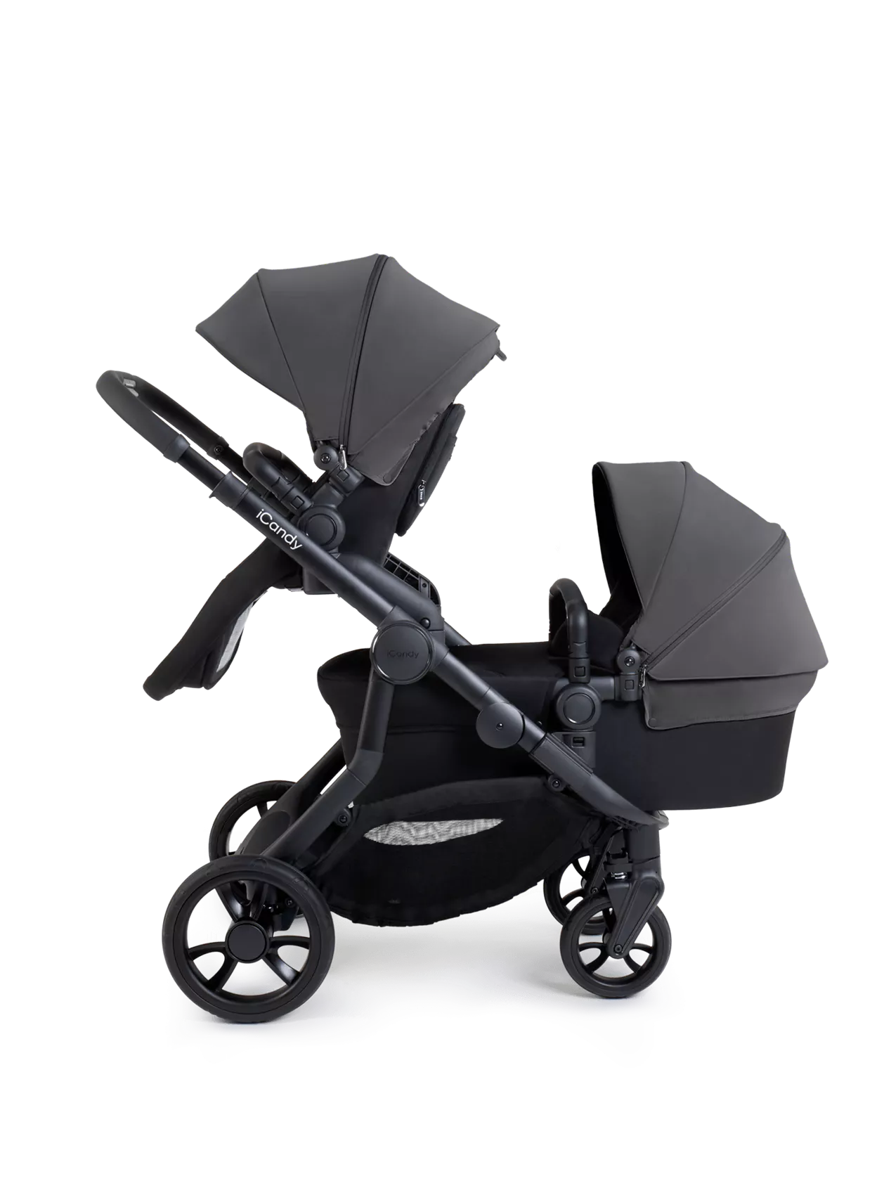 Icandy Orange 4 Pushchair Bundle - Jet, Fossil