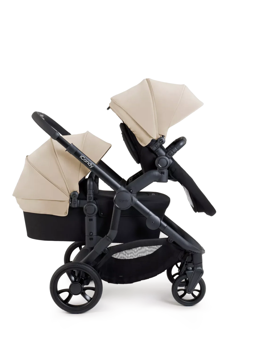 Icandy Orange 4 Pushchair Bundle - Jet, Latte