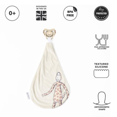 Matchstick Monkey All-in-1 Soother & Comforter Giraffe