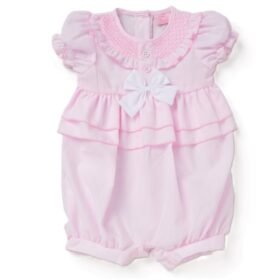 Rock A Bye Baby Romper With Bow