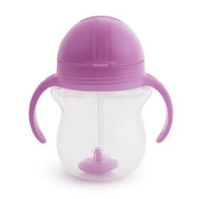 Munchkin Click Lock Tip & Sip Weighted Straw Cup Purple 207ml (copy)