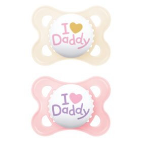 Mam Soother Original Style 2-6 Months Blue Daddy X2 New (copy)