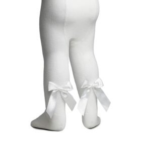 Beige Baby Tights With Bow (copy)