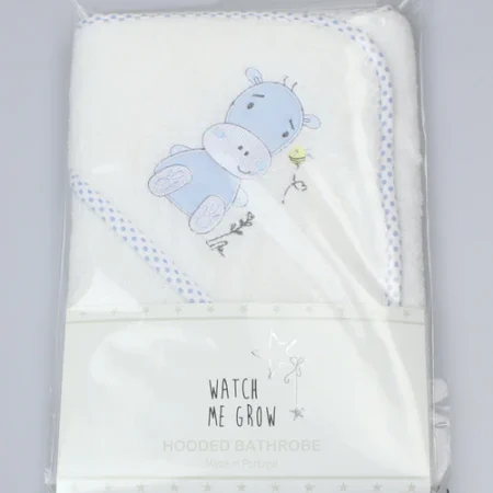 Baby Boys Blue Hooded Bunny Towel