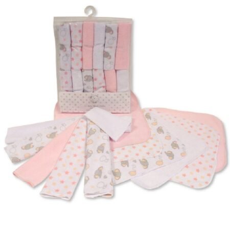 Baby Pink 12pk Wash Cloths