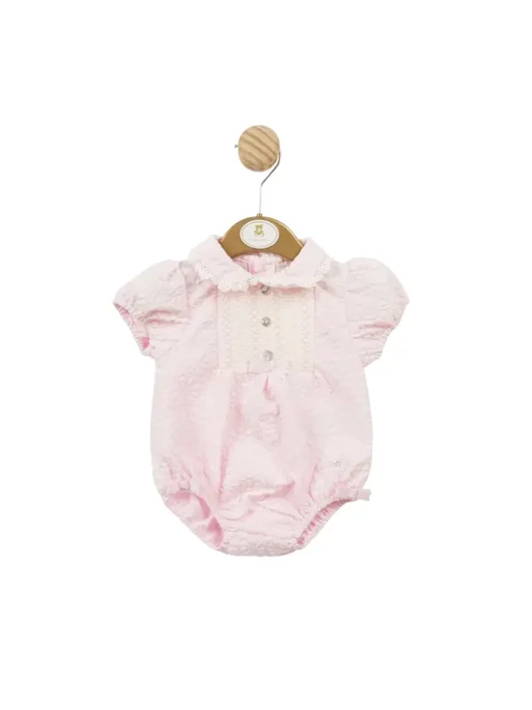 Mintini Baby Lemon Crinkle Romper (copy)