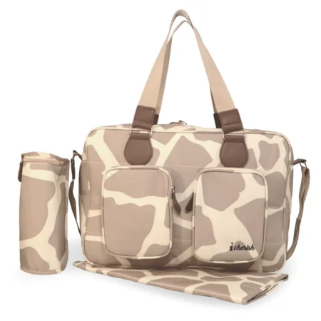 Deluxe Changing Bag - Giraffe