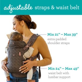 Infantino Flip Advanced 4-in-1 Convertible Baby Carrier Leopard Print