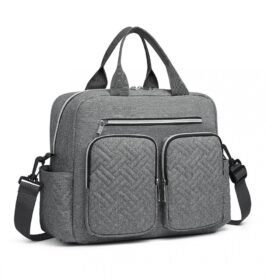 Durable And Functional Changing Tote Bag – Grey