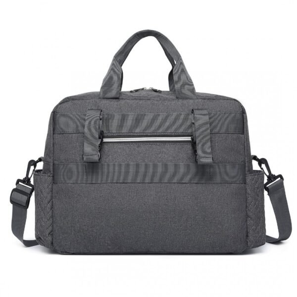 Versatile Changing Bag With Built-in Changing Mat Thermal Insulation Waterproof Design - Dark Grey