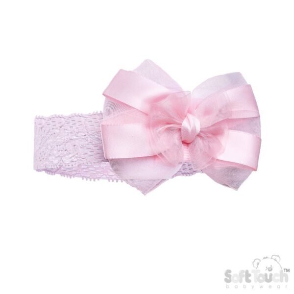 Cream Lace Headband With Bow (copy)