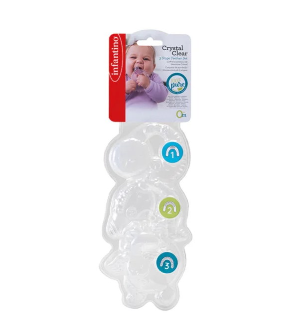 Infantino 3 Stage Teether Set