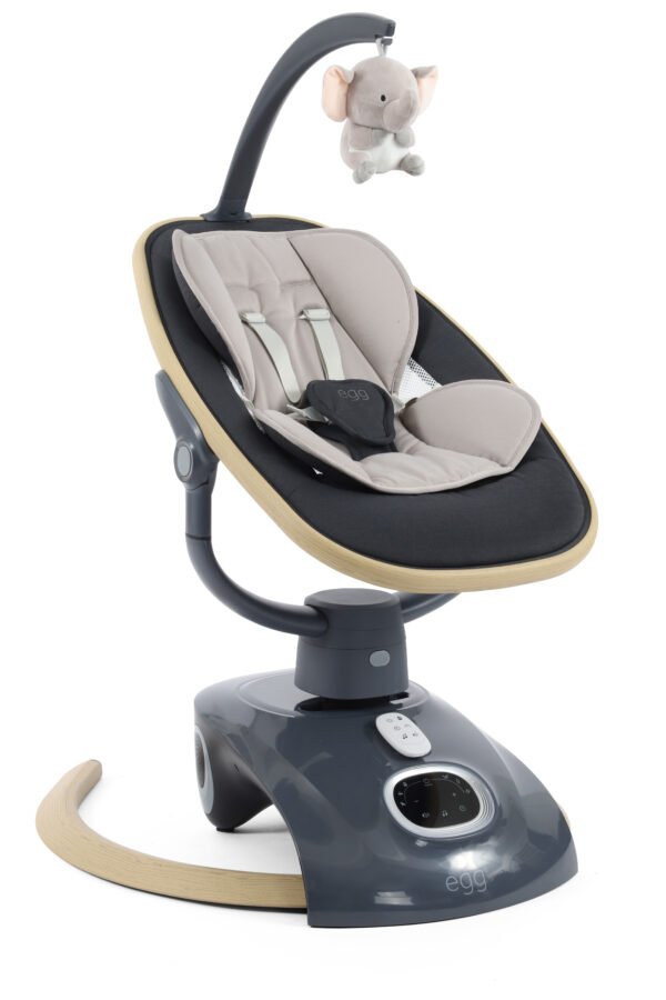 Egg® Smart Motion Rocker- Carbonite