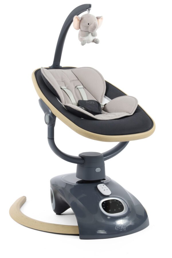 Egg® Smart Motion Rocker- Carbonite