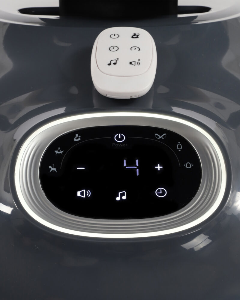 Egg® Smart Motion Rocker- Carbonite