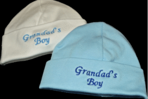 Cotton Hat- Nannas Girl- White (copy)