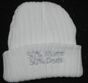 Baby White Beanie Winter Hat