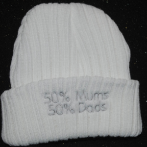 Baby White Beanie Winter Hat