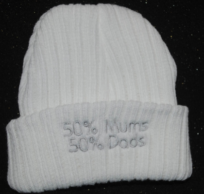 Baby White Beanie Winter Hat