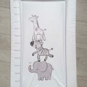 East Coast Nursery Changing Mat Safari Height Chart