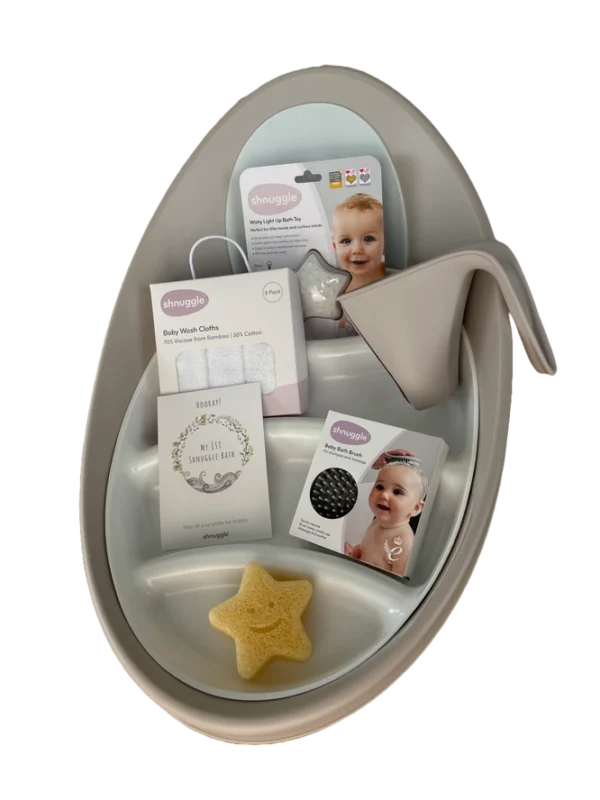 Shnuggle New Bath Essentials Bundle