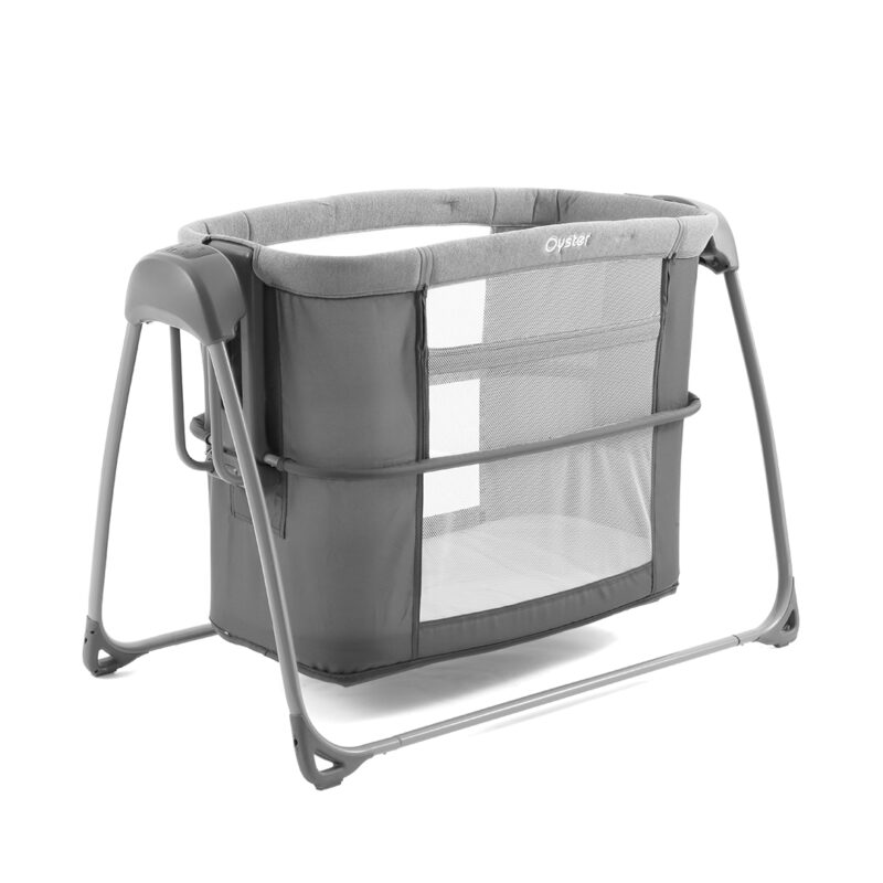 Oyster Swinging Crib- Stone
