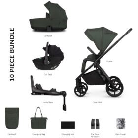 Venicci Claro Travel System Bundle- Forest