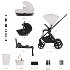 Venicci Claro Travel System Bundle- Vanilla