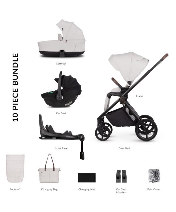 Venicci Claro Travel System Bundle- Vanilla