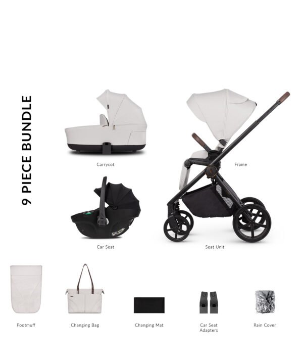 Venicci Claro Travel System Bundle- Vanilla