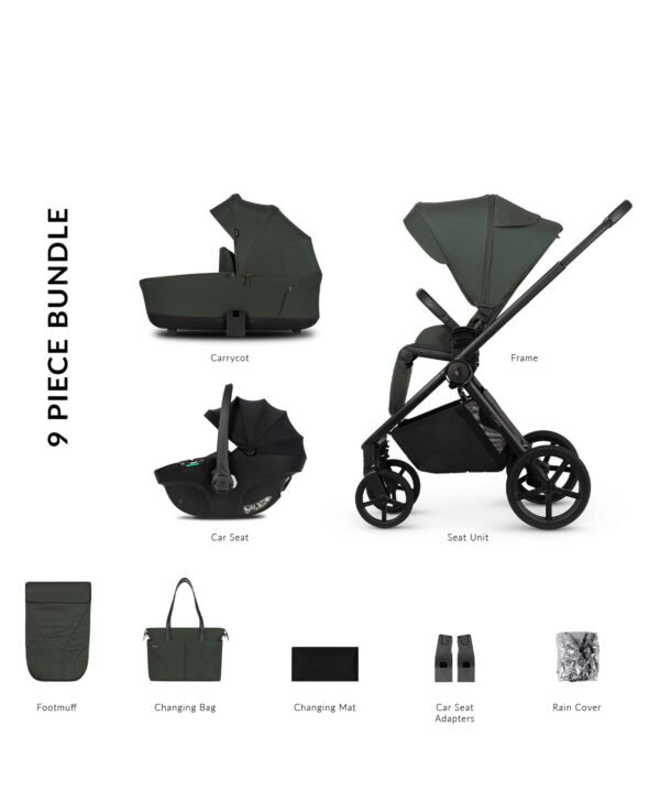 Venicci Claro Travel System Bundle- Forest - 3in1