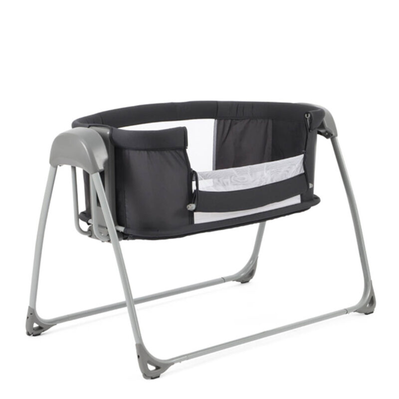 Oyster Swinging Crib- Carbonite