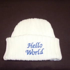 Hello World Winter Beanie Hat (copy)