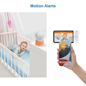 Vtech Rm5755hd 5” Smart Baby Monitor – White