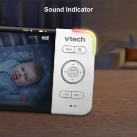 Vtech Rm5755hd 5” Smart Baby Monitor – White