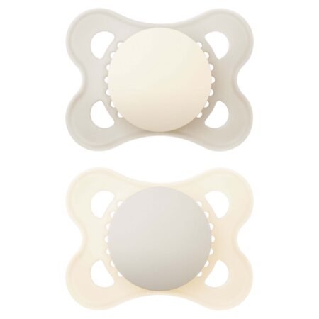 Mam Soother Original 2-6 Months Plain Unisex X2