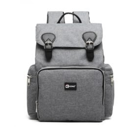 Kono Baby Changing Backpack With Usb Charging Interface – Grey