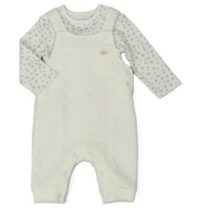 Baby Bear Quilted Dungaree Set