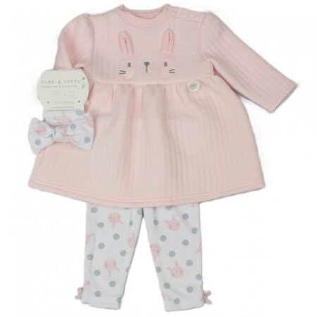 Baby Girls Bear Quilted 2 Piece Outfit (copy)