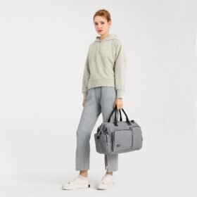 Kono Multi-compartment Maternity Bag – Grey