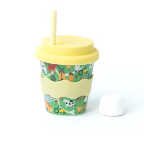 Babychino Cup- Pink Daisy (wave Band) (copy)