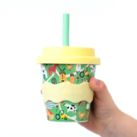 Babychino Cup- Pink Daisy (wave Band) (copy)