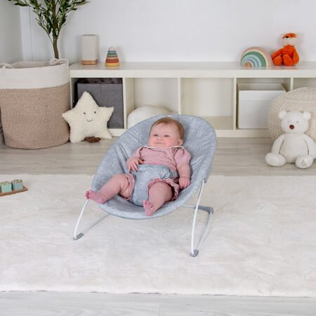 Bambino Bouncer Bounce Chair - Grey Elephant