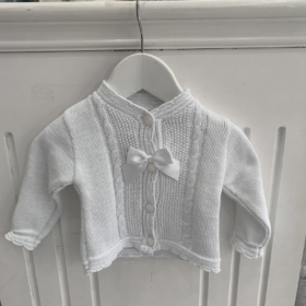 Pex White Naomi Cardigan