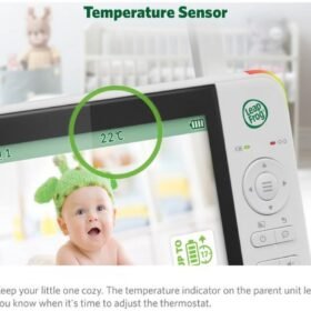 Leapfrog Lf2415hd 5′ Video Baby Monitor With Night Light – White