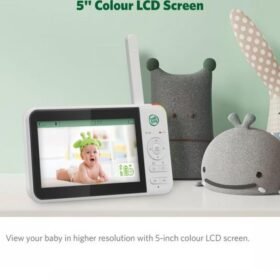 Leapfrog Lf2415hd 5′ Video Baby Monitor With Night Light – White